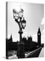 Royal Lamppost UK and Houses of Parliament and Westminster Bridge - Big Ben - London - England-Philippe Hugonnard-Stretched Canvas