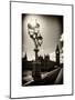 Royal Lamppost UK and Houses of Parliament and Westminster Bridge - Big Ben - London - England-Philippe Hugonnard-Mounted Art Print