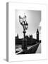 Royal Lamppost UK and Houses of Parliament and Westminster Bridge - Big Ben - London - England-Philippe Hugonnard-Stretched Canvas