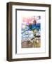 Royal Lamppost UK and London Eye - Millennium Wheel and River Thames - City of London - UK-Philippe Hugonnard-Framed Art Print