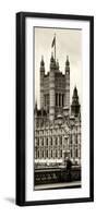 Royal Lamppost UK and London Eye - Millennium Wheel - London - England - Door Poster-Philippe Hugonnard-Framed Photographic Print