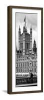 Royal Lamppost UK and London Eye - Millennium Wheel - London - England - Door Poster-Philippe Hugonnard-Framed Photographic Print