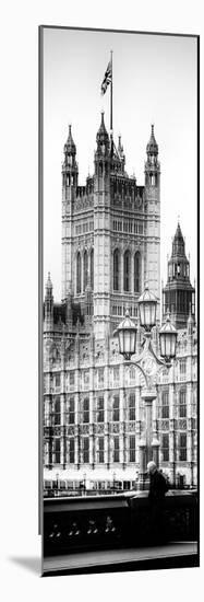 Royal Lamppost UK and London Eye - Millennium Wheel - London - England - Door Poster-Philippe Hugonnard-Mounted Photographic Print