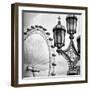 Royal Lamppost UK and London Eye - Millennium Wheel - London - England - United Kingdom - Europe-Philippe Hugonnard-Framed Photographic Print