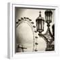 Royal Lamppost UK and London Eye - Millennium Wheel - London - England - United Kingdom - Europe-Philippe Hugonnard-Framed Photographic Print