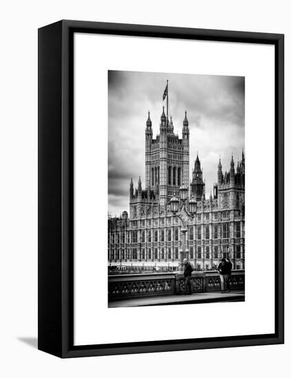 Royal Lamppost UK and London Eye - Millennium Wheel - London - England - United Kingdom - Europe-Philippe Hugonnard-Framed Stretched Canvas