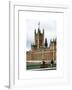Royal Lamppost UK and London Eye - Millennium Wheel - London - England - United Kingdom - Europe-Philippe Hugonnard-Framed Art Print