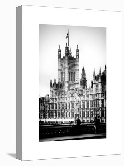 Royal Lamppost UK and London Eye - Millennium Wheel - London - England - United Kingdom - Europe-Philippe Hugonnard-Stretched Canvas