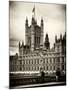 Royal Lamppost UK and the Palace of Westminster - London - UK - England - United Kingdom - Europe-Philippe Hugonnard-Mounted Photographic Print