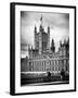 Royal Lamppost UK and the Palace of Westminster - London - UK - England - United Kingdom - Europe-Philippe Hugonnard-Framed Photographic Print