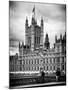 Royal Lamppost UK and the Palace of Westminster - London - UK - England - United Kingdom - Europe-Philippe Hugonnard-Mounted Photographic Print