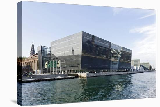 Royal Library, District Christianshavn, Copenhagen, Denmark, Scandinavia-Axel Schmies-Stretched Canvas
