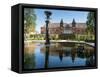 Royal Library Gardens, Copenhagen, Denmark, Scandinavia, Europe-Jean Brooks-Framed Stretched Canvas