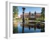 Royal Library Gardens, Copenhagen, Denmark, Scandinavia, Europe-Jean Brooks-Framed Photographic Print