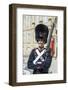 Royal Life Guard, Amalienborg, Winter Home of the Danish Royal Family, Copenhagen, Denmark-Michael Runkel-Framed Photographic Print