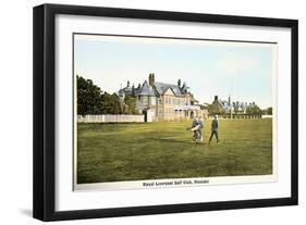 Royal Liverpool golf club, Hoylake, c1910-Unknown-Framed Giclee Print