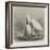 Royal London Yacht-Club Match, the Phryne Winning at Gravesend-Edwin Weedon-Framed Giclee Print