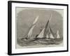 Royal London Yacht Club Match, the Sphinx and Volante Rounding at Southend-Edwin Weedon-Framed Giclee Print