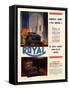 Royal, Magazine Advertisement, Spain, 1950-null-Framed Stretched Canvas
