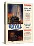 Royal, Magazine Advertisement, Spain, 1950-null-Stretched Canvas