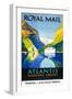 Royal Mail "Atlantis"-Percy Padden-Framed Art Print