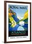 Royal Mail "Atlantis"-Percy Padden-Framed Art Print