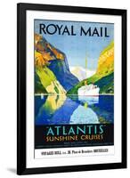 Royal Mail "Atlantis"-Percy Padden-Framed Art Print