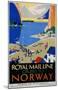 Royal Mail Cruises, Norway-Daphne Padden-Mounted Art Print