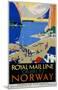 Royal Mail Cruises, Norway-Daphne Padden-Mounted Art Print