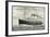 Royal Mail Line, R.M. Turbine Steamer St Petersburg-null-Framed Giclee Print