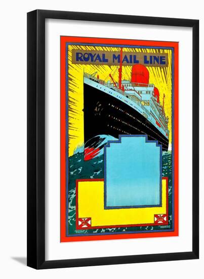 Royal Mail Line-Kenneth Denton Shoesmith-Framed Art Print