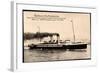 Royal Mail Lines, Nightboat, Flushing Line, Steamer-null-Framed Giclee Print