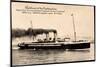 Royal Mail Lines, Nightboat, Flushing Line, Steamer-null-Mounted Giclee Print