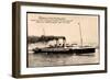 Royal Mail Lines, Nightboat, Flushing Line, Steamer-null-Framed Giclee Print