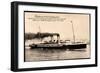 Royal Mail Lines, Nightboat, Flushing Line, Steamer-null-Framed Giclee Print