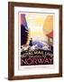 Royal Mail Ocean Line, Norway-Herrick-Framed Giclee Print
