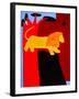 Royal March of the Lion, 1997, (oil on linen)-Cristina Rodriguez-Framed Giclee Print