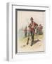 Royal Marine Light Infantry a Private in Marching Order-Frank Dadd-Framed Art Print