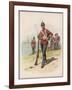 Royal Marine Light Infantry a Private in Marching Order-Frank Dadd-Framed Art Print