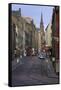 Royal Mile, Edinburgh-Vittoriano Rastelli-Framed Stretched Canvas