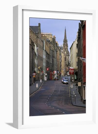 Royal Mile, Edinburgh-Vittoriano Rastelli-Framed Photographic Print