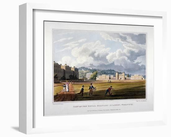 Royal Military Academy, Woolwich, Kent, 1821-George Hawkins-Framed Giclee Print