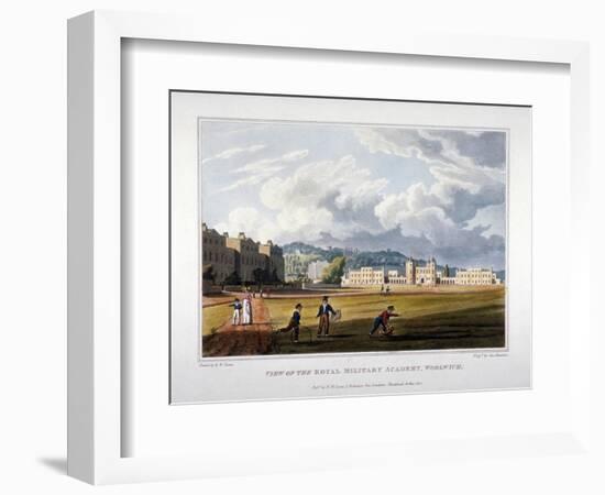 Royal Military Academy, Woolwich, Kent, 1821-George Hawkins-Framed Giclee Print