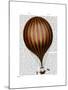 Royal Nassau Balloon Hot Air Balloon-Fab Funky-Mounted Art Print