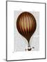 Royal Nassau Balloon Hot Air Balloon-Fab Funky-Mounted Art Print