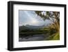 Royal Natal National Park with a view of the Amphitheatre. KwaZulu Natal. South Africa.-Roger De La Harpe-Framed Photographic Print