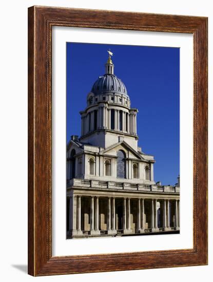 Royal Naval College by Sir Christopher Wren-Simon-Framed Photographic Print