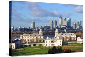 Royal Naval College in Greenwich, London-ALein-Stretched Canvas