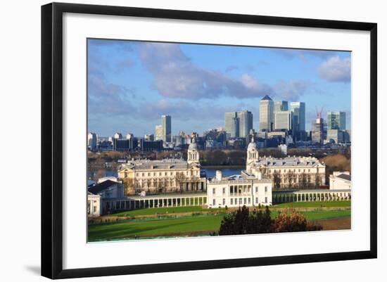 Royal Naval College in Greenwich, London-ALein-Framed Photographic Print