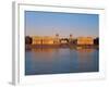 Royal Naval College on the River Thames, Greenwich, London, England, UK-John Miller-Framed Photographic Print